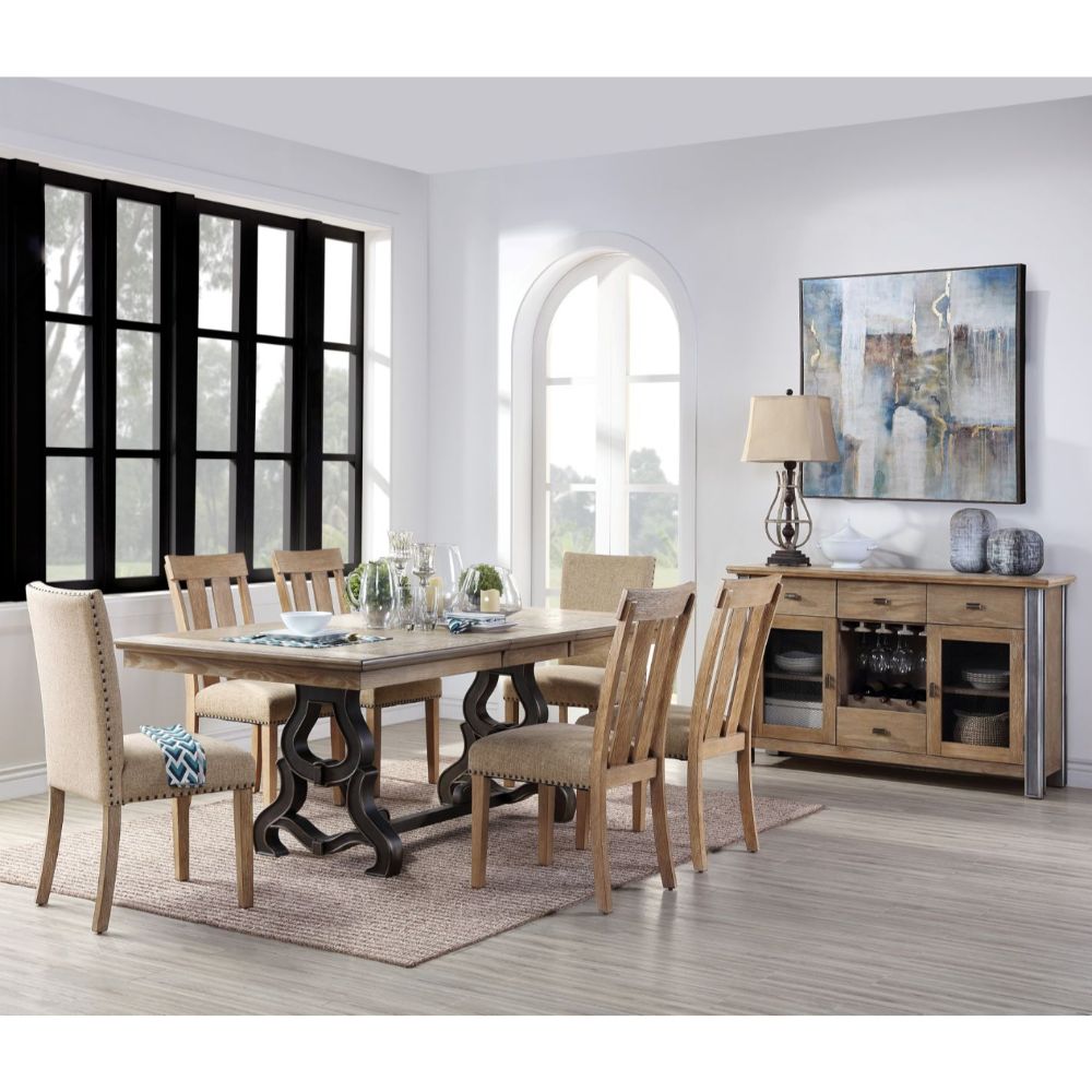Nathaniel Dining Table By Acme Furniture | Dining Tables | Modishstore - 3