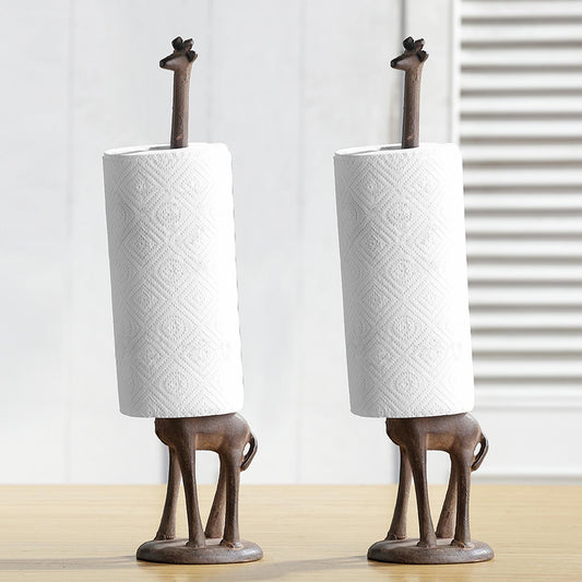 Giraffe Paper Towel Holders Pa By SPI Home | Sculptures | Modishstore