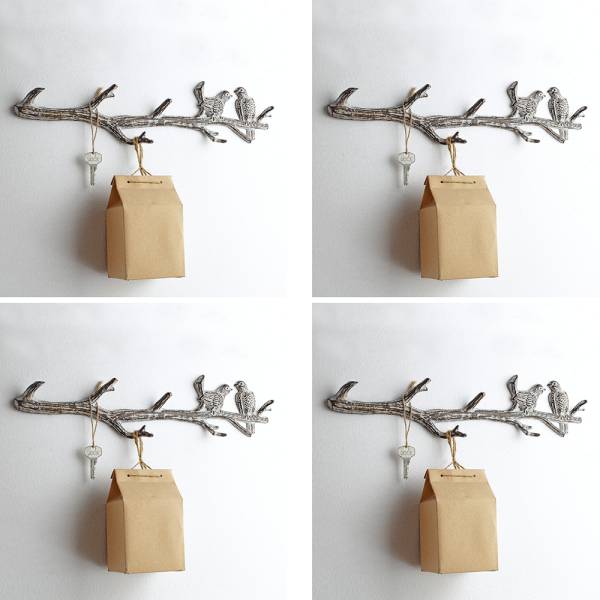 Little Lovebirds Key Hooks PK/ By SPI Home | Hooks & Racks | Modishstore-2