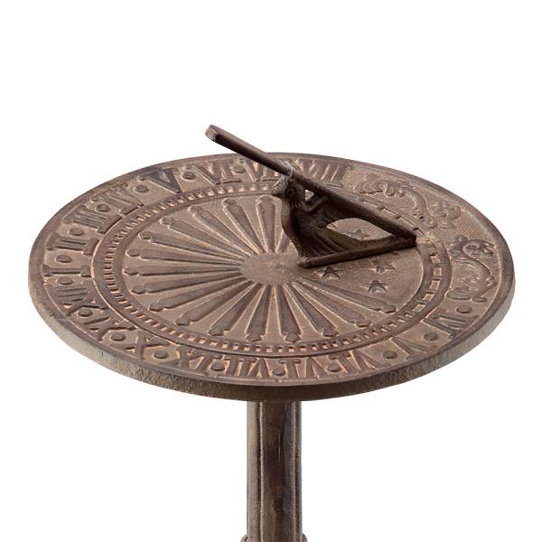 on　Modish　SPI　Stand　By　Store　Home　–　18.5in　Height　Antiqued　Sundial