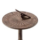 Antiqued Sundial on Stand By SPI Home | Stands | Modishstore-4