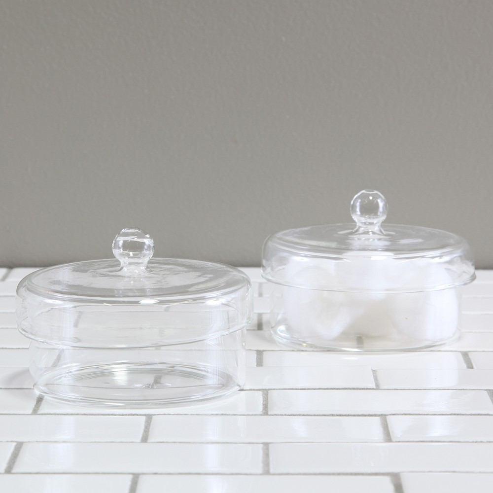  HomArtist Glass Jars with Bamboo Lids [Muti Size Set