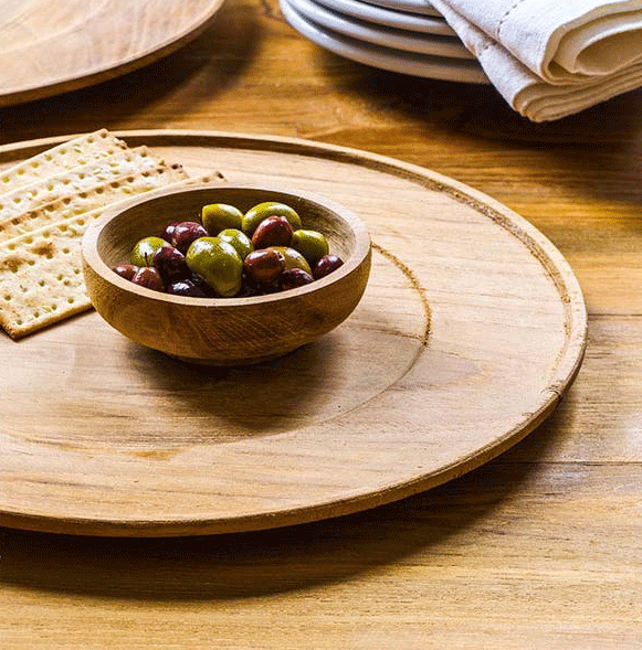 Takara Centerpiece Plate (Set of 6) by Texture Designideas | Kitchen Accessories | Modishstore-2