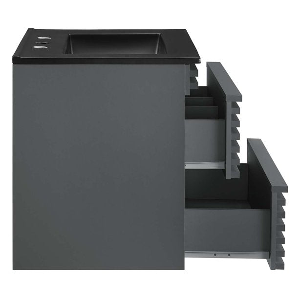 Modway Render 24" Wall-Mount Bathroom Vanity - EEI-5364 | Bathroom Accessories | Modishstore - 2