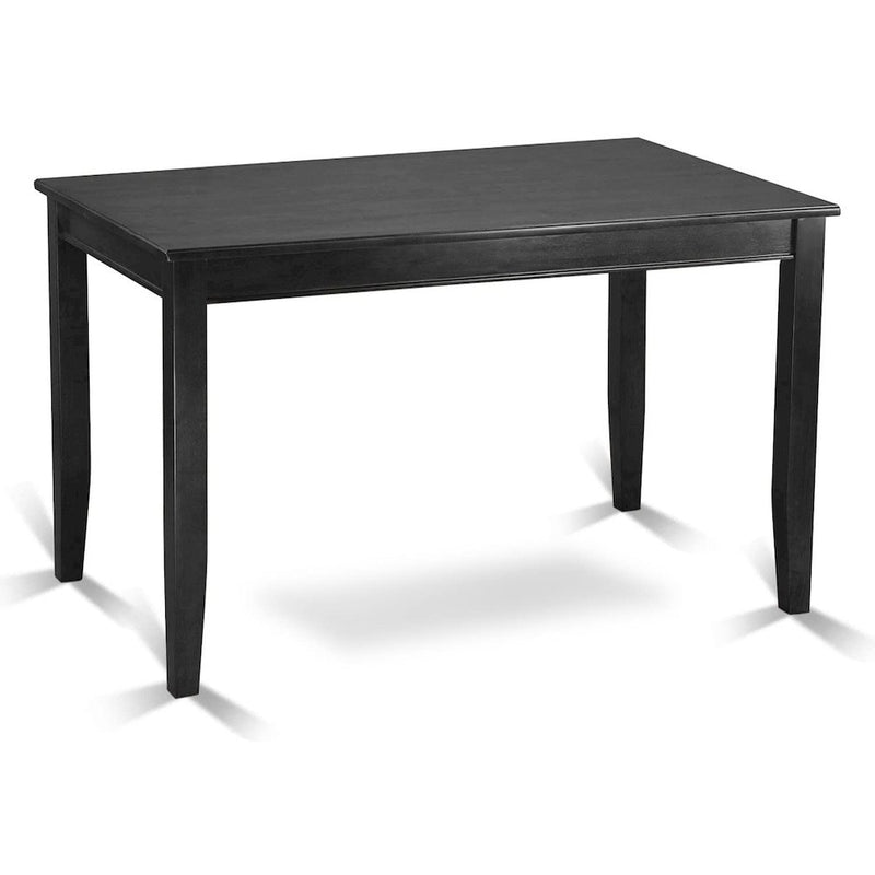 Buckland Counter Height Rectangular Table 30"X48" In Black Finish By East West Furniture | Dining Tables | Modishstore