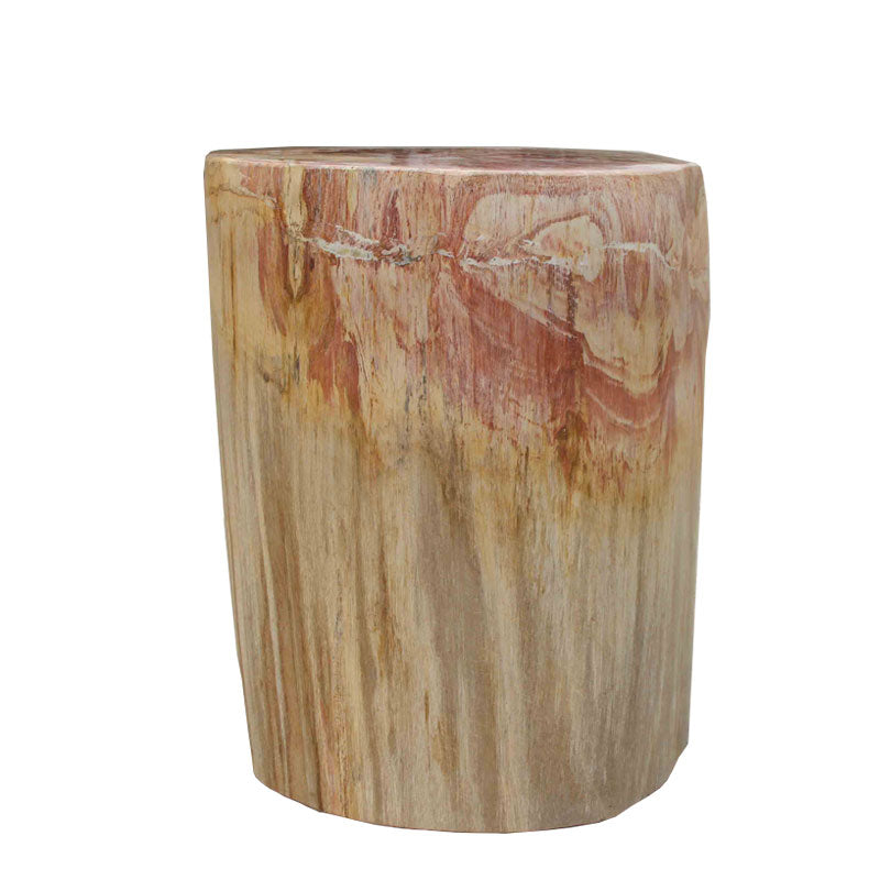 Petrified Wood Log Stool 13"x 9"x 18"H -PFST0673/27-9