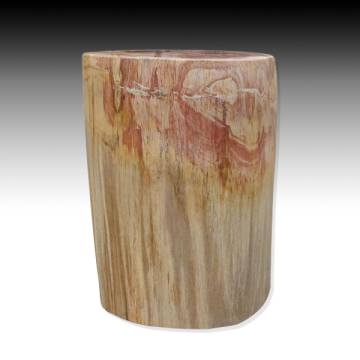 Petrified Wood Log Stool 13"x 9"x 18"H -PFST0673/24-6