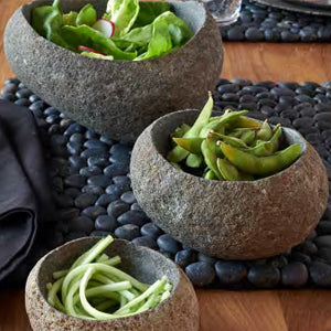 Stoneshard Bowl by Texture Designideas | Decorative Bowls | Modishstore-2