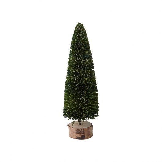 Christmas Bottle Brush Tree Set Of 4 By Accent Decor | Christmas Trees | Modishstore - 3
