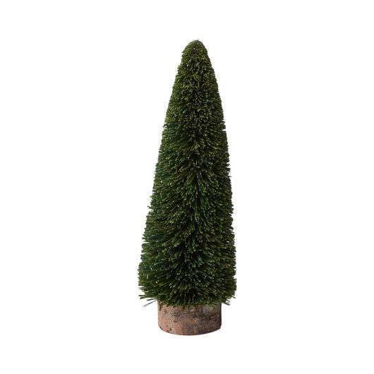 Christmas Bottle Brush Tree Set Of 4 By Accent Decor | Christmas Trees | Modishstore - 5