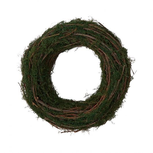 Underbrush Pine Branch & Moss Wreath Set Of 4  By Accent Decor | Garland & Wreath | Modishstore - 3