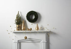 Underbrush Pine Branch & Moss Wreath Set Of 4  By Accent Decor