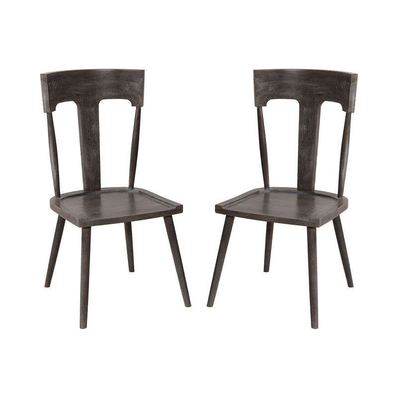 Teak Breakfast Chair (Set of 2) ELK Home 6917533P-AS | Chairs & Recliners | Modishstore