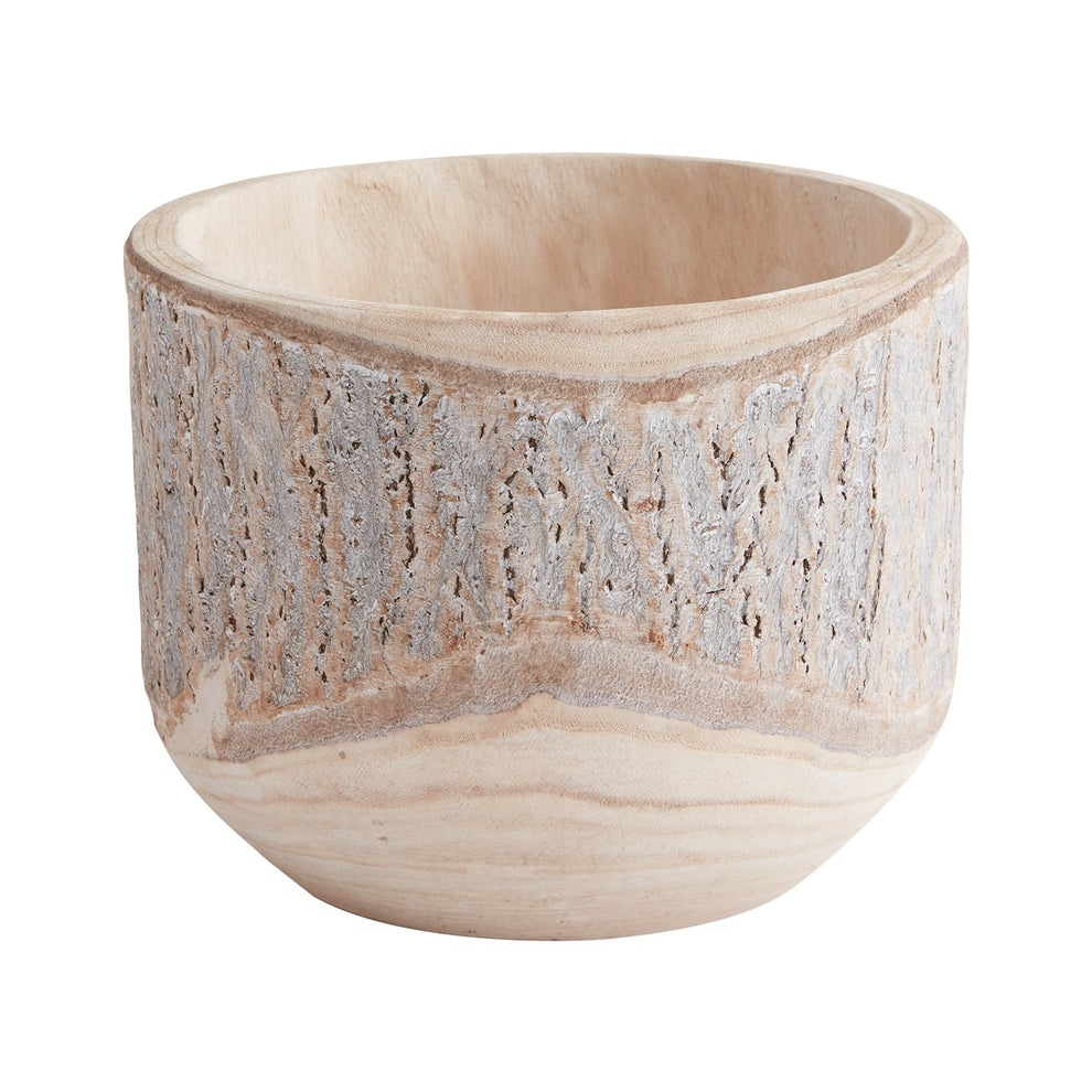 Elmwood Planter And Bowl By Accent Decor | Planters, Troughs & Cachepots | Modishstore - 4