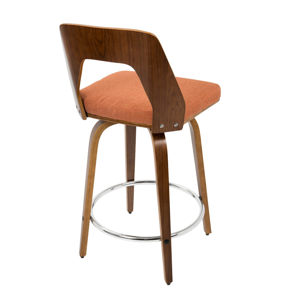 LumiSource Trilogy 24" Counter Stool - Set of 2-19