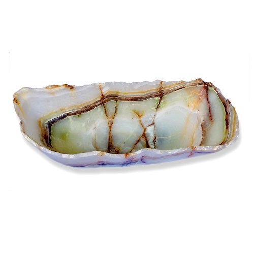 Raw Edge Natural Free Form Onyx Bowl - X-Large-6