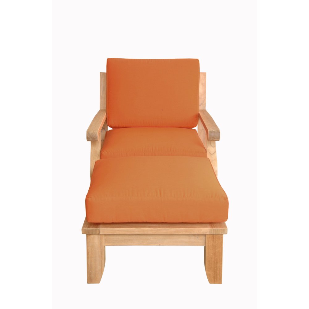 Riviera Luxe 2-Pieces Modular Set By Anderson Teak | Outdoor Chaise Lounges | Modishstore - 3