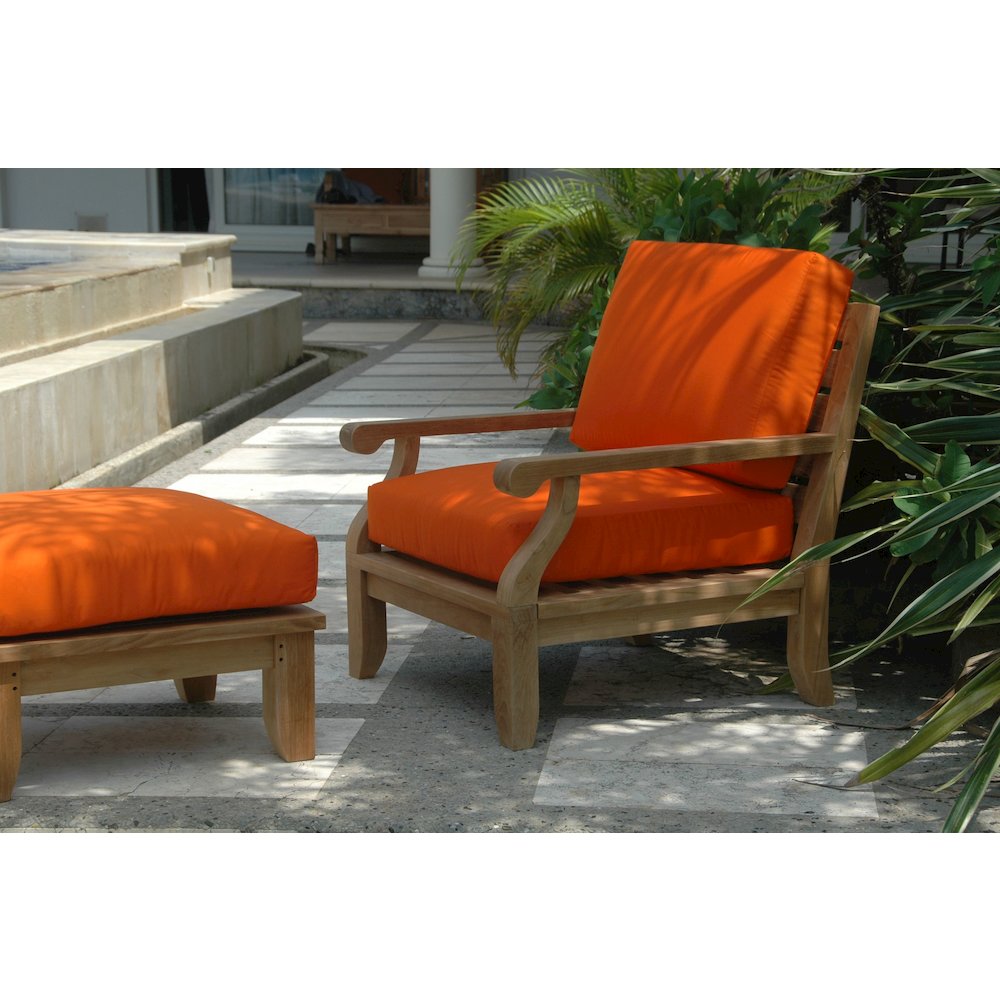 Riviera Luxe 2-Pieces Modular Set By Anderson Teak | Outdoor Chaise Lounges | Modishstore - 4