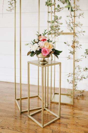 Senza Multifunctional Stand for Floral Arrangements By Accent Decor | Stands | Modishstore - 2