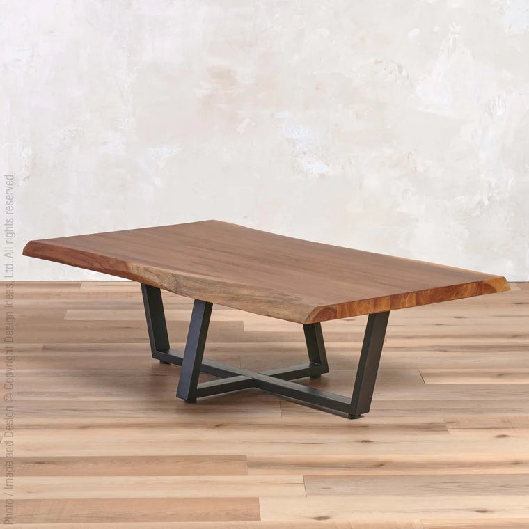 Takara Live Edge Coffee Table By Texture Designideas | Coffee Tables | Modishstore - 2