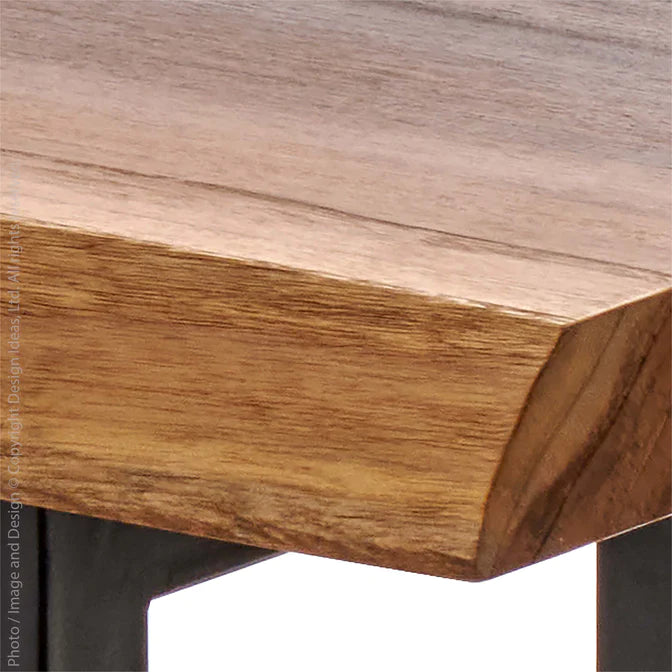 Takara Live Edge Dining Bench By Texture Designideas | Benches | Modishstore - 4