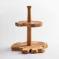 Takara Live Edge 2-Tier Riser By Texture Designideas | Trays & Pedestals | Modishstore - 2