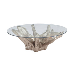 Dimond Home Champagne Teak Root Coffee Table