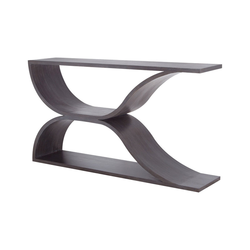 Dimond Home Pin Hollow Wave Sofa Table | Modishstore | Console Tables