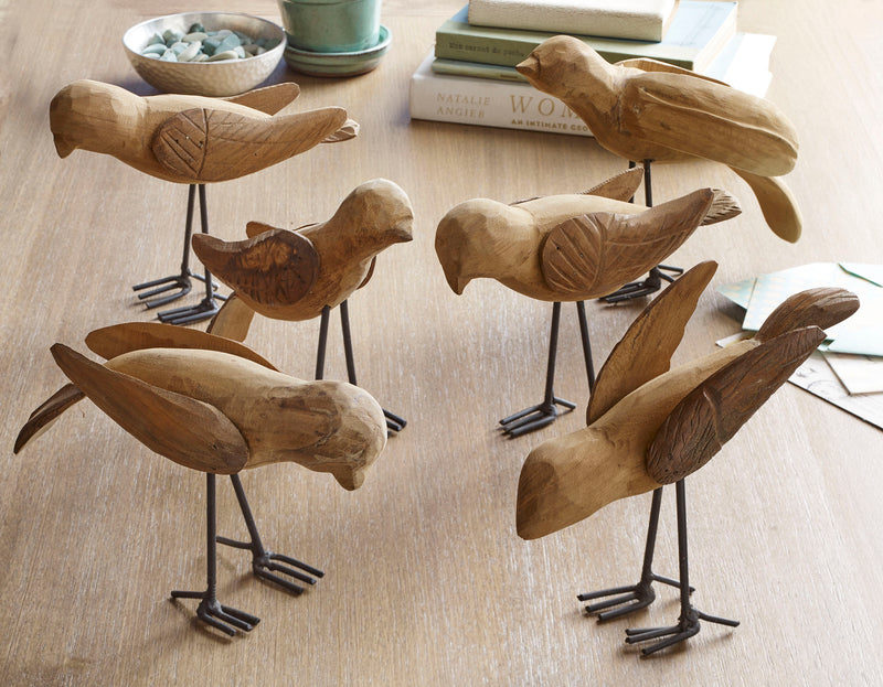 Deseo Bird-Asst (Set of 6) by Texture Designideas | Animals & Pets | Modishstore