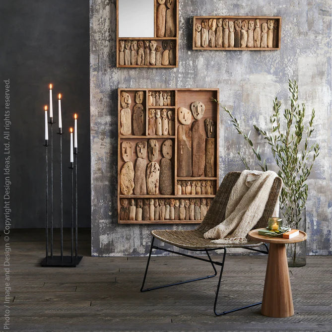 Tavu Mirror By Texture Designideas | Mirrors | Modishstore - 2