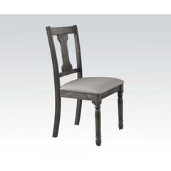 Wallace Side Chair Set-2 By Acme Furniture