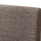 Baxton Studio Nexus Mid-Century Modern Gravel Fabric Upholstered and Walnut Brown Finished Wood 5-Piece Dining Set | Dining Sets | Modishstore - 8