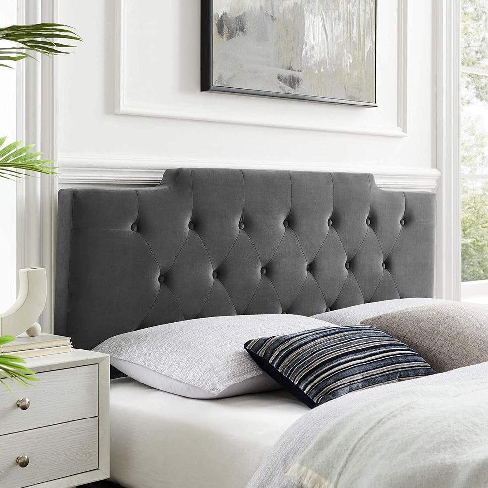 Modway Juliet Tufted Full/Queen Performance Velvet Headboard - MOD-6185 | Headboards | Modishstore - 8