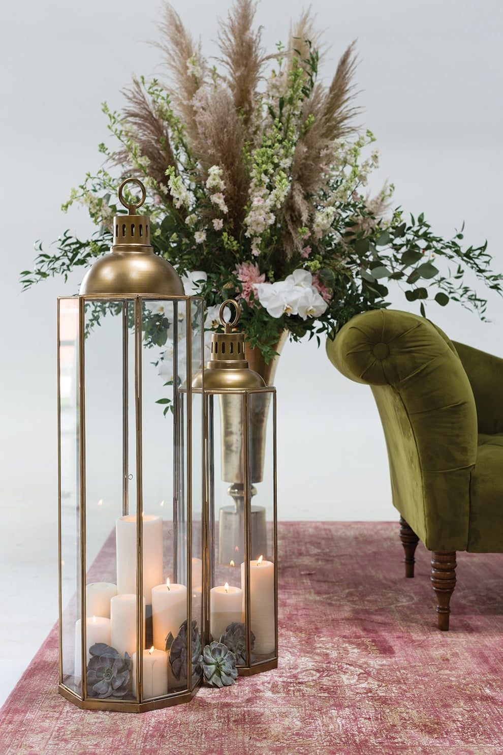 Bena Lantern By Accent Decor | Lanterns | Modishstore - 4
