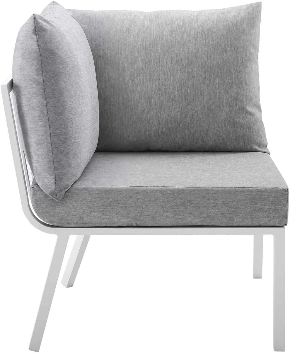 Modway Riverside 2 Piece Outdoor Patio Aluminum Sectional Sofa Set - EEI-3781 | Outdoor Sofas, Loveseats & Sectionals | Modishstore - 34