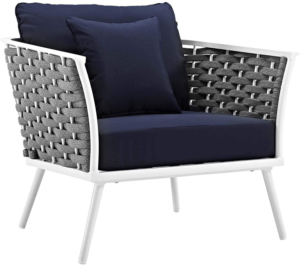Modway Stance 2 Piece Outdoor Patio Aluminum Sectional Sofa Set-EEI-3164 - EEI-3164 | Outdoor Sofas, Loveseats & Sectionals | Modishstore - 13