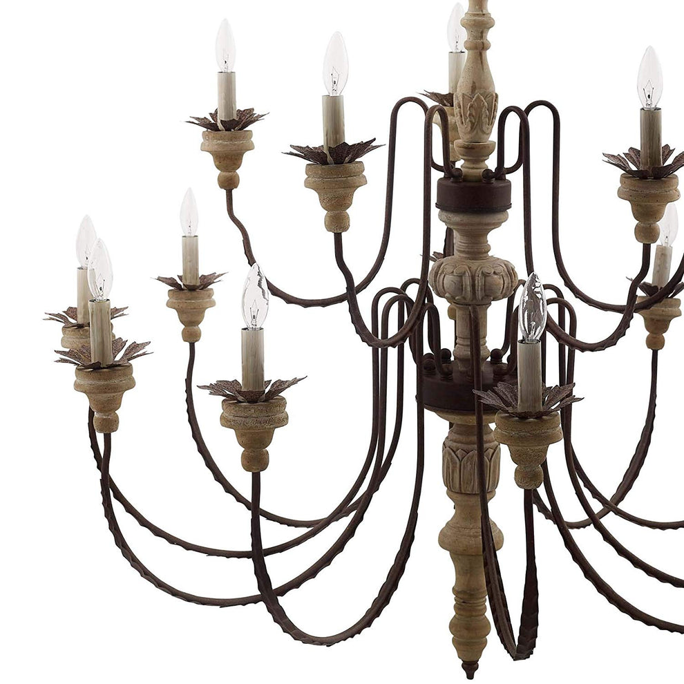 Nobility Pendant Light Ceiling Candelabra Chandelier By Modway - EEI-3277 | Chandeliers | Modishstore - 4