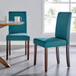 Modway Prosper Upholstered Fabric Dining Side Chair Set of 2 - EEI-3618 | Dining Chairs | Modishstore - 1