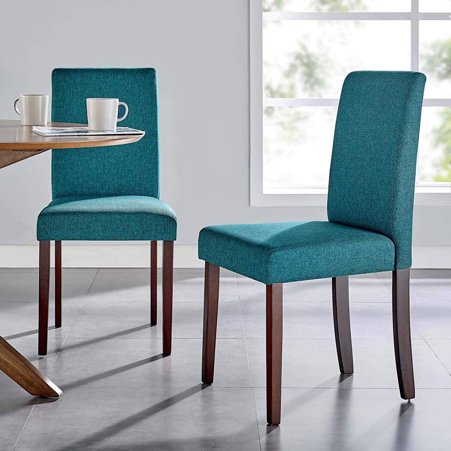 Modway Prosper Upholstered Fabric Dining Side Chair Set of 2 - EEI-3618 | Dining Chairs | Modishstore - 1