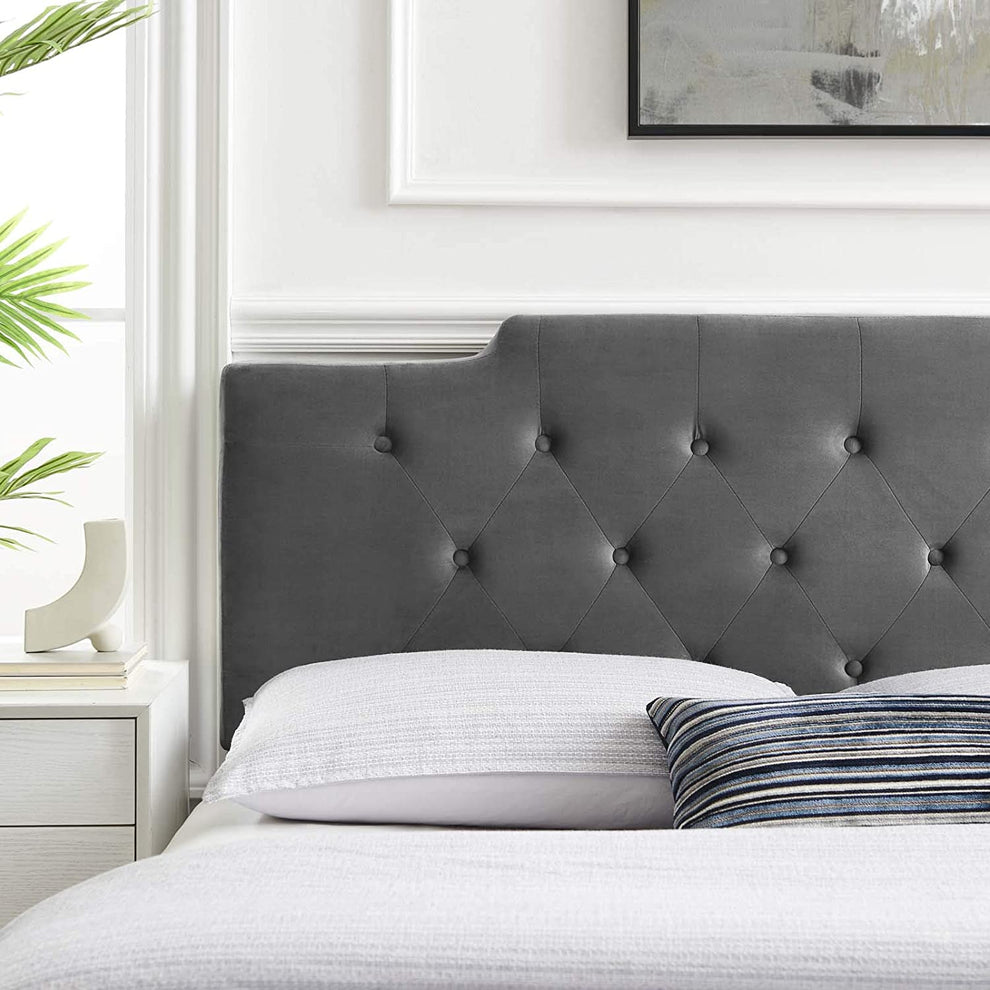 Modway Juliet Tufted Full/Queen Performance Velvet Headboard - MOD-6185 | Headboards | Modishstore - 9