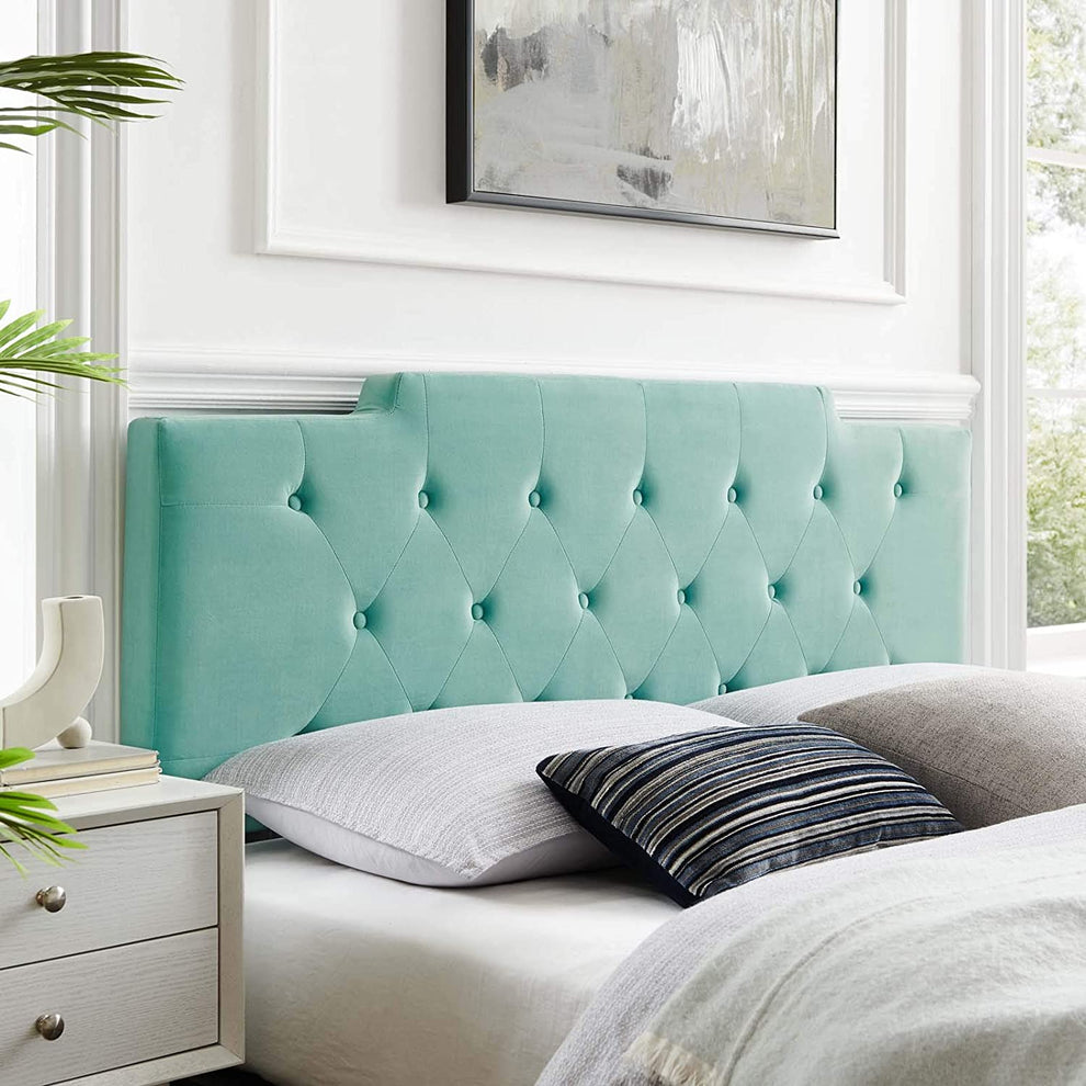 Modway Juliet Tufted Full/Queen Performance Velvet Headboard - MOD-6185 | Headboards | Modishstore - 7