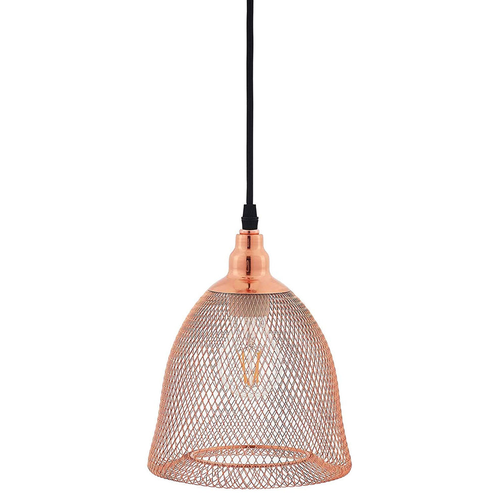 Glimmer Bell-Shaped Rose Gold Pendant Ligh By Modway - EEI-2902 | Pendant Lamps | Modishstore - 3