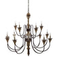 Nobility Pendant Light Ceiling Candelabra Chandelier By Modway - EEI-3277 | Chandeliers | Modishstore - 3