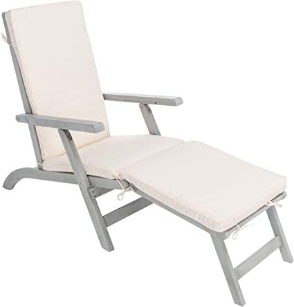 Safavieh Palmdale Lounge Chair | Outdoor Chaise Lounges |  Modishstore  - 12