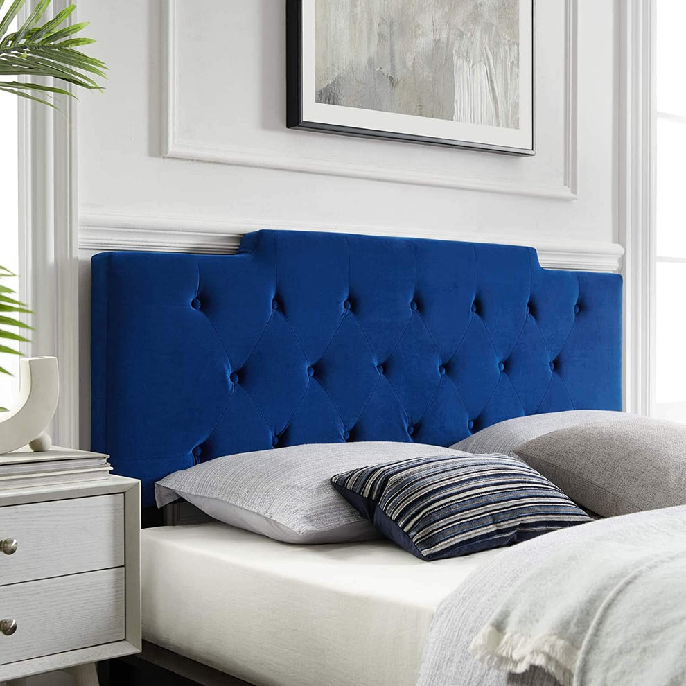 Modway Juliet Tufted Full/Queen Performance Velvet Headboard - MOD-6185 | Headboards | Modishstore - 1