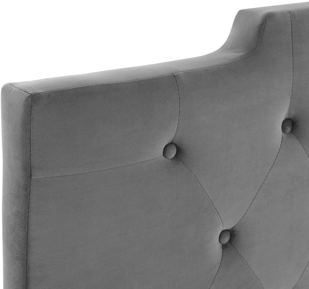 Modway Juliet Tufted Full/Queen Performance Velvet Headboard - MOD-6185 | Headboards | Modishstore - 11