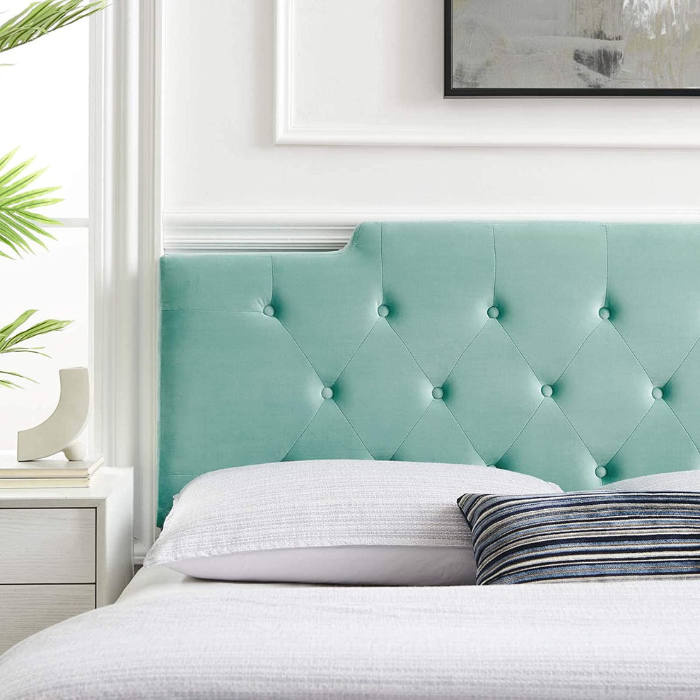 Modway Juliet Tufted Full/Queen Performance Velvet Headboard - MOD-6185 | Headboards | Modishstore - 6