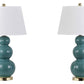 Safavieh Pamela Triple Gourd Ceramic Lamp | Table Lamps |  Modishstore  - 2