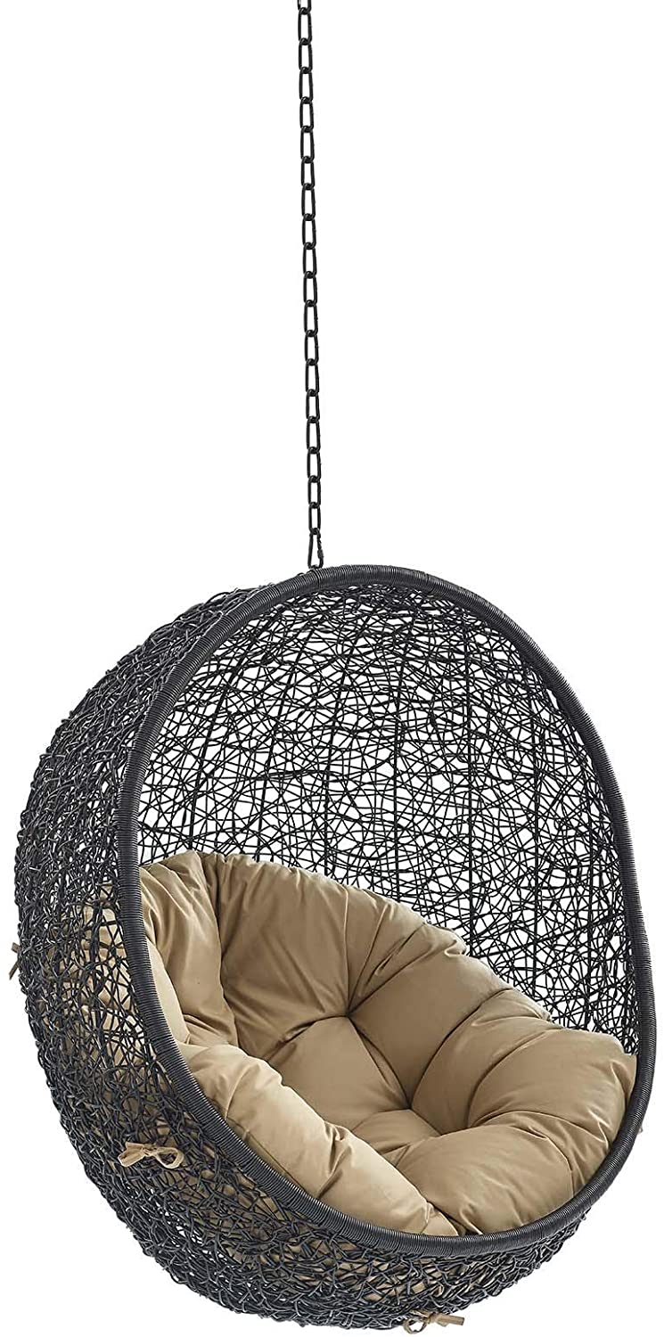 Modway Encase Swing Outdoor Patio Lounge Chair Without Stand - EEI-3636 | Outdoor Porch Swings | Modishstore - 15