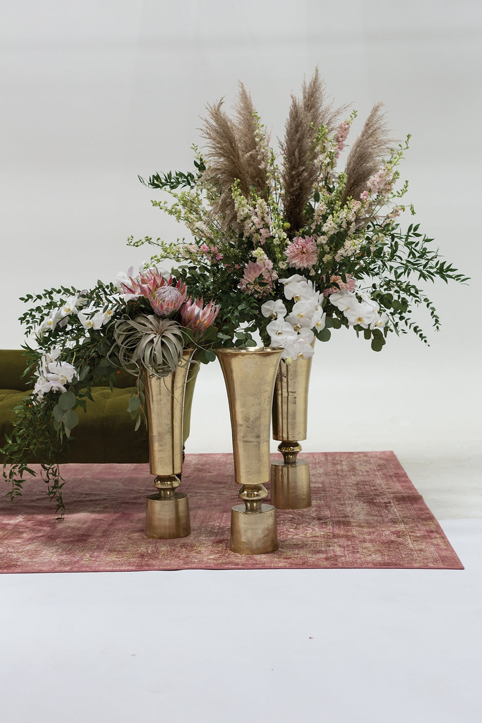 Saxon Vase By Accent Decor | Vases | Modishstore - 1